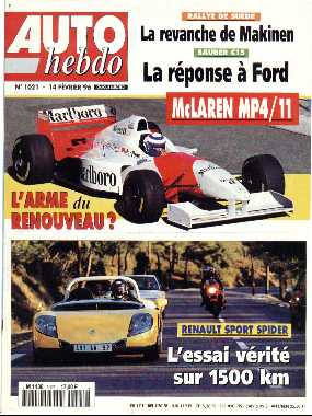 Auto Hebdo février 1996