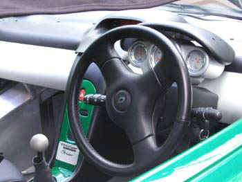Cockpit du Spider
