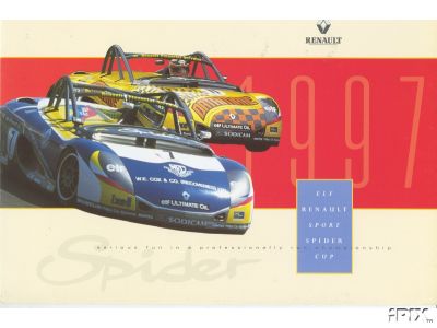 Brochure Spider Trophy anglais 1997